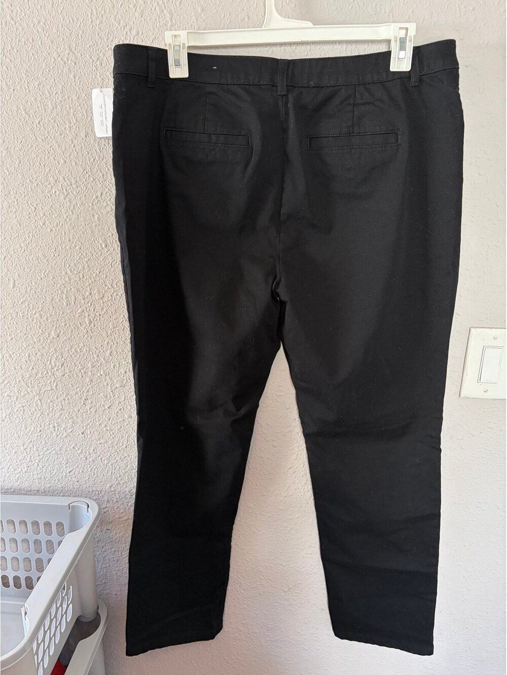 NWT CJ Banks Signature Slimming Black Straight Pant size Average 20W. $65 retail - Picture 4 of 5